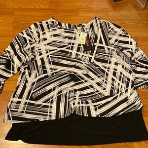 Cocomo Woman Blouse size 3X (CK)